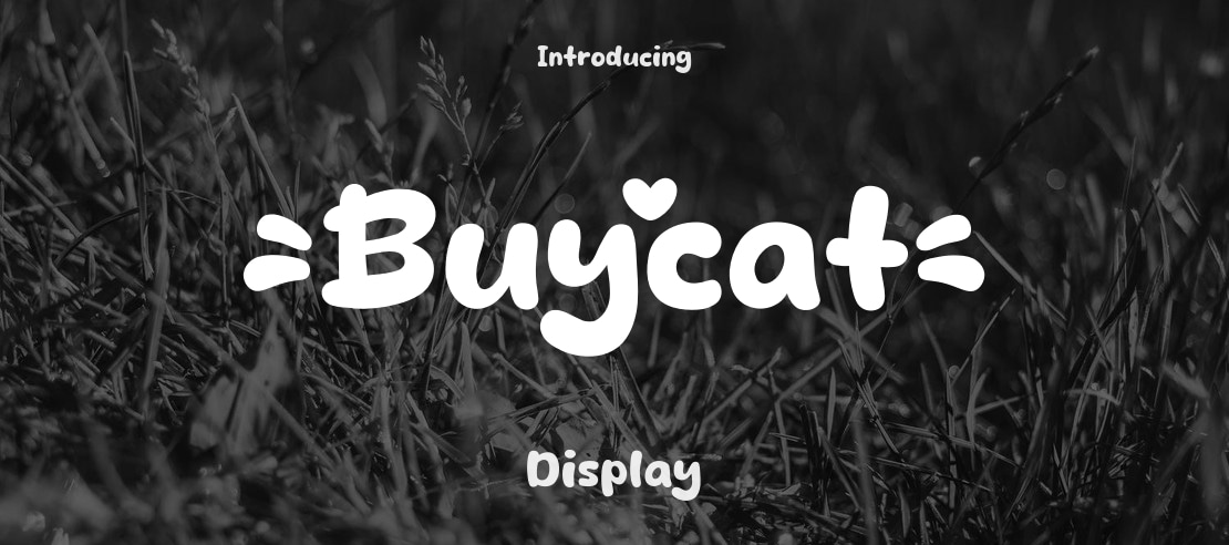 Buycat Font