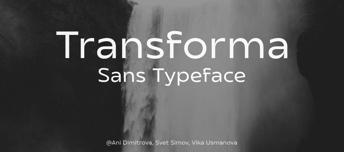 Transforma Sans Font
