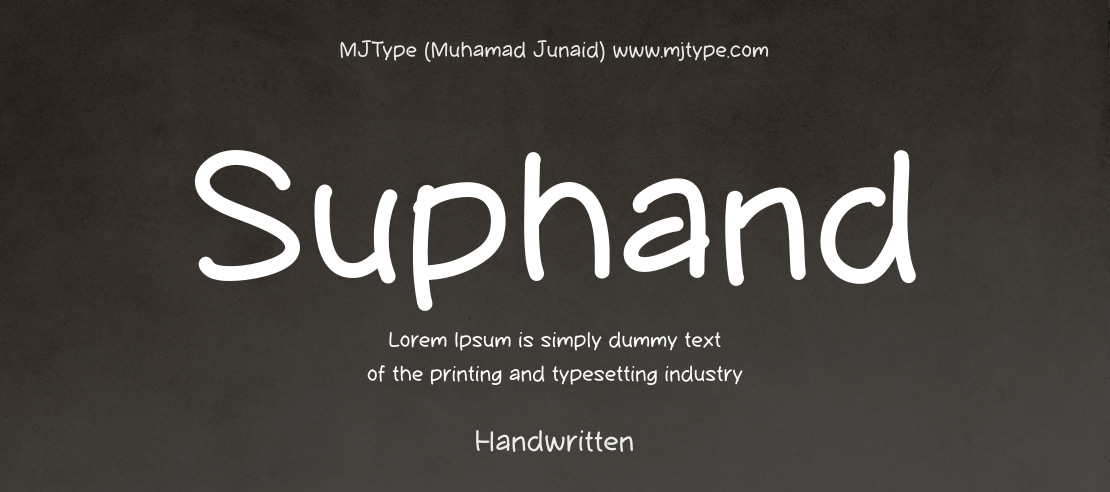 Suphand Font