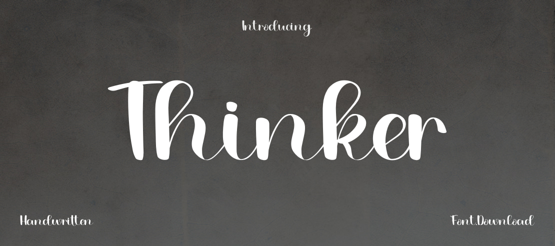 Thinker Font