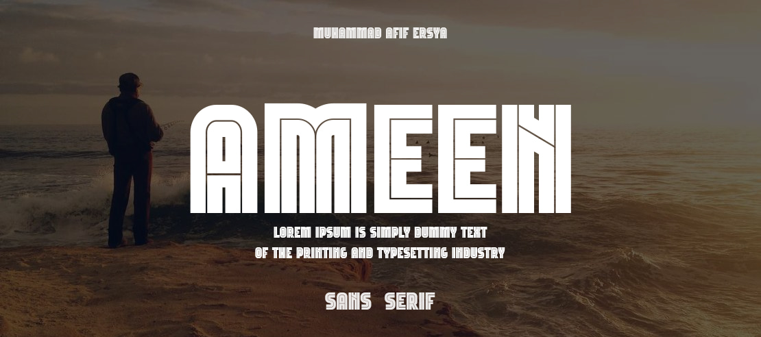 Ameen Font Family