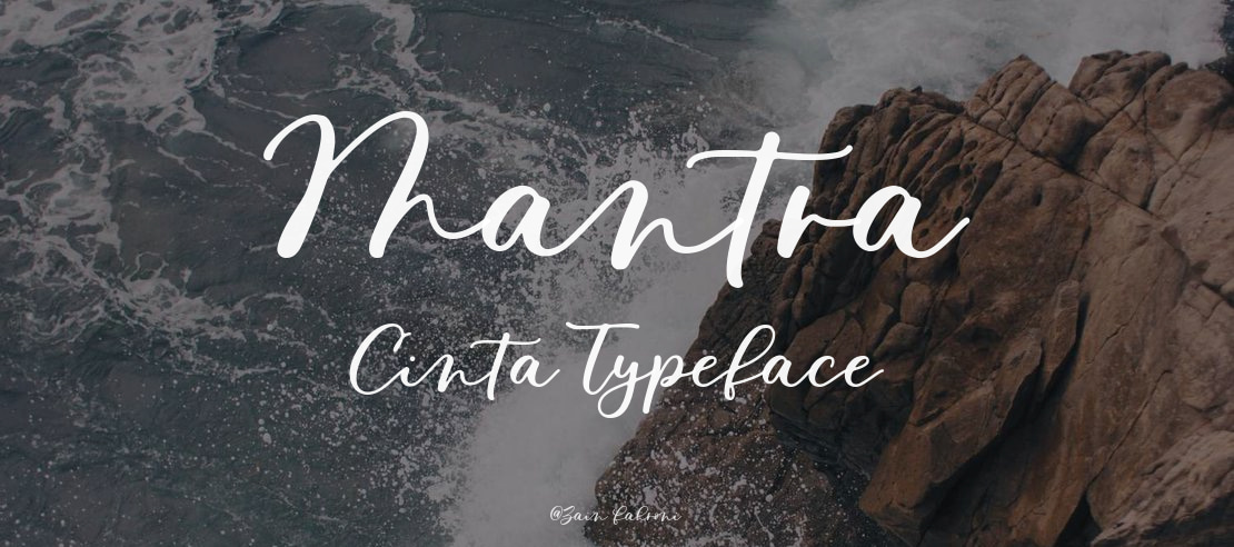 Mantra Cinta Font