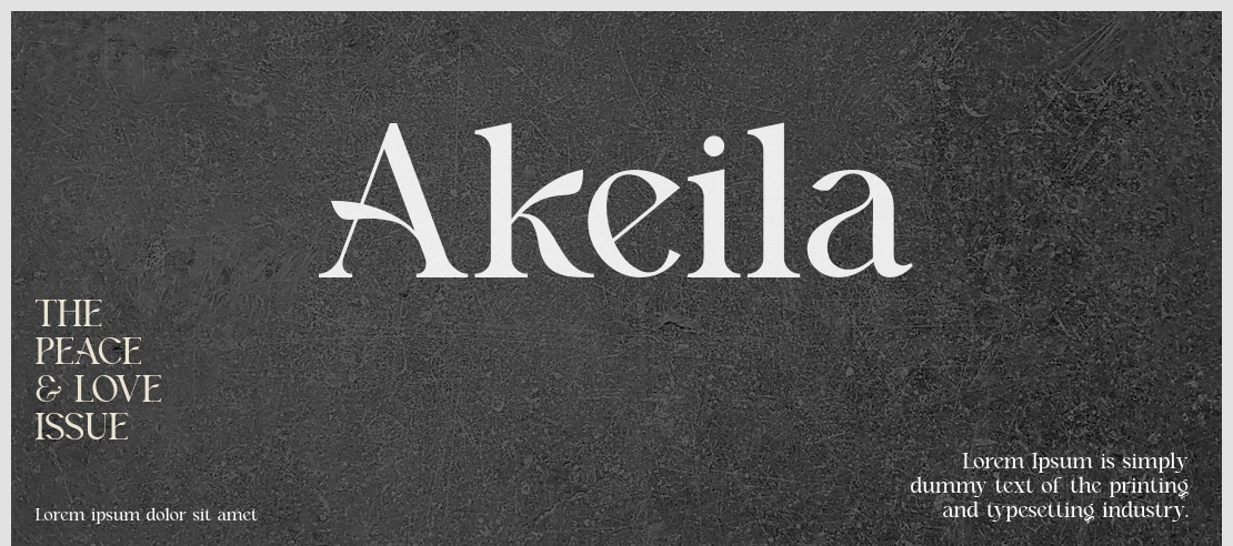 Akeila Font