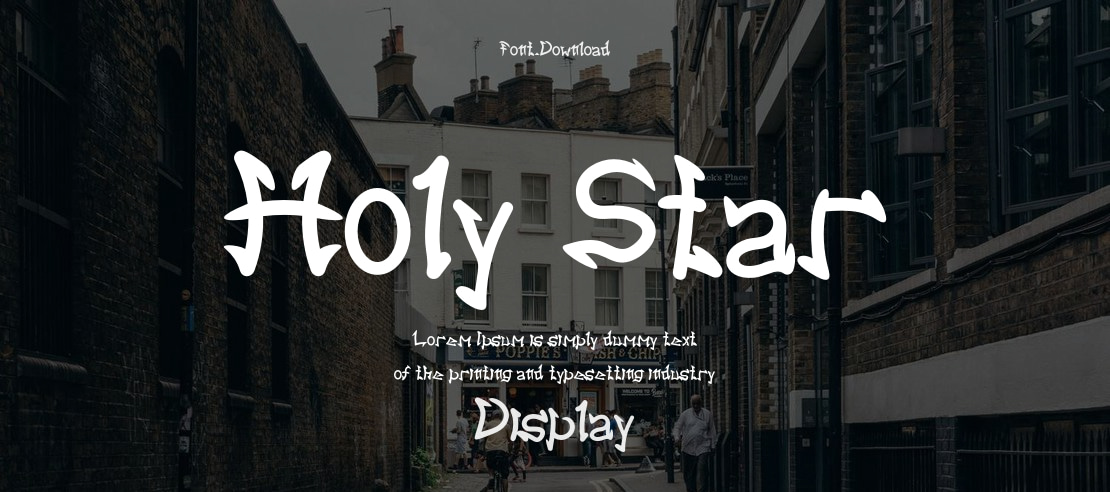 Holy Star Font