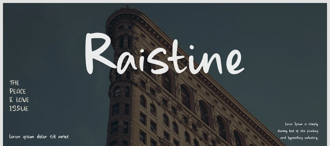 Raistine Font