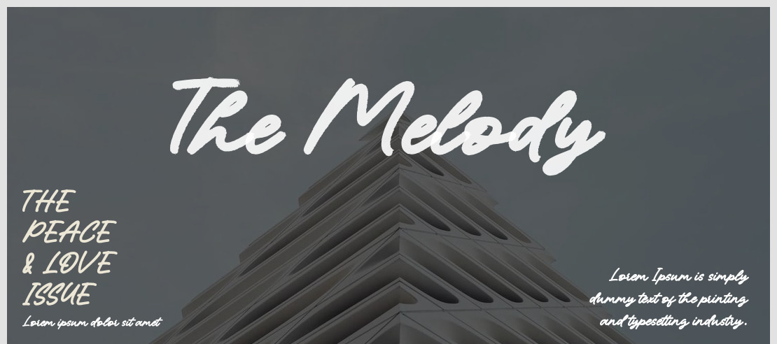 The Melody Font