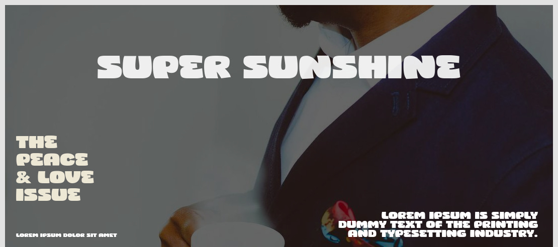 Super Sunshine Font