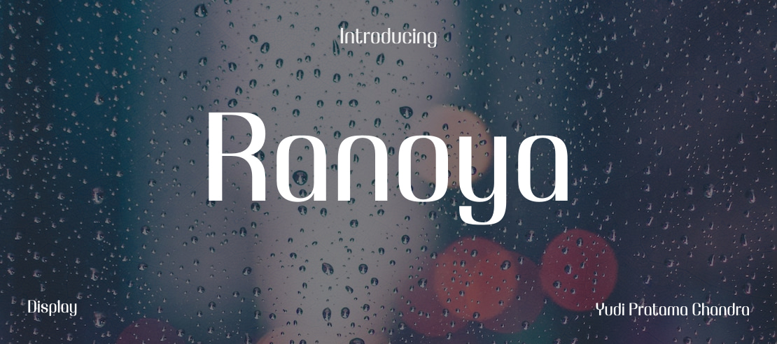 Ranoya Font