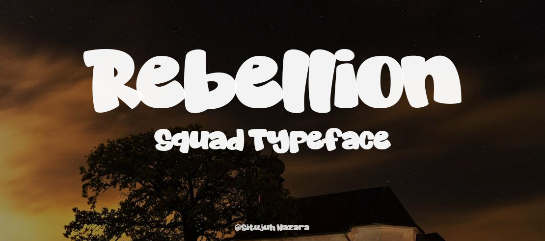 Rebellion Squad Font