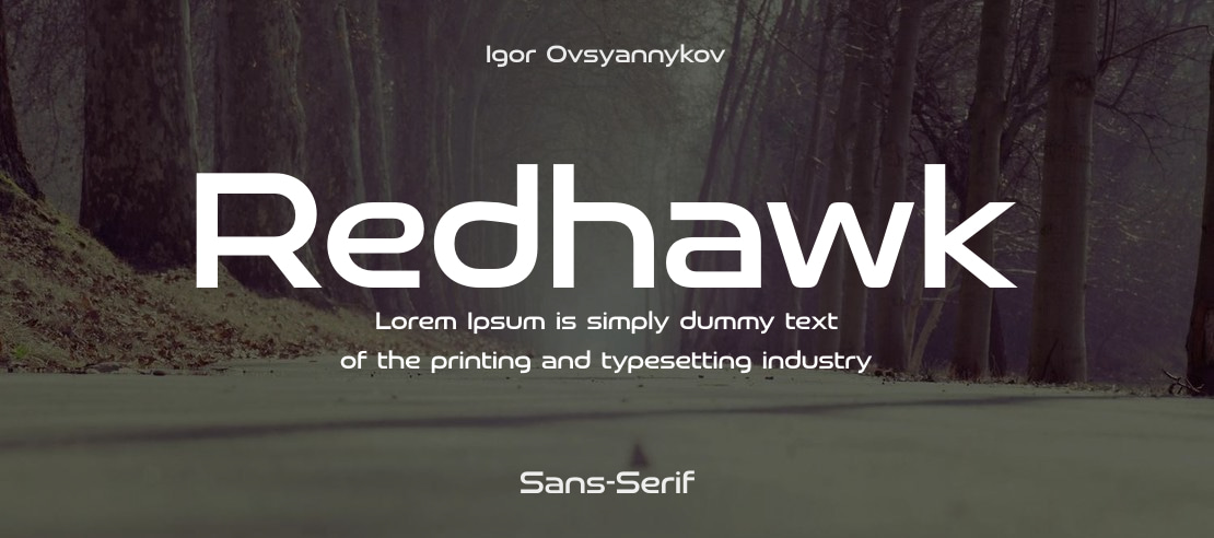 Redhawk Font