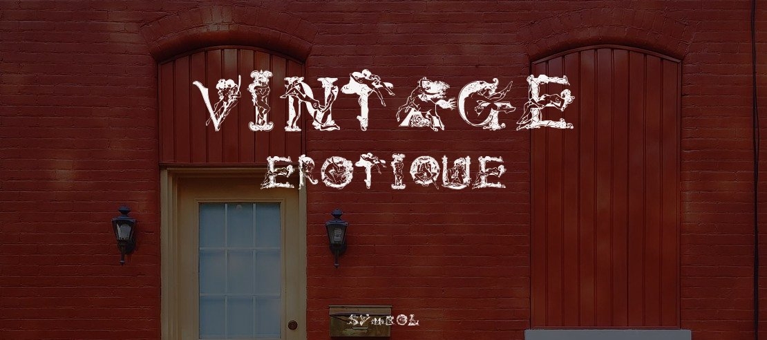 Vintage Erotique Font