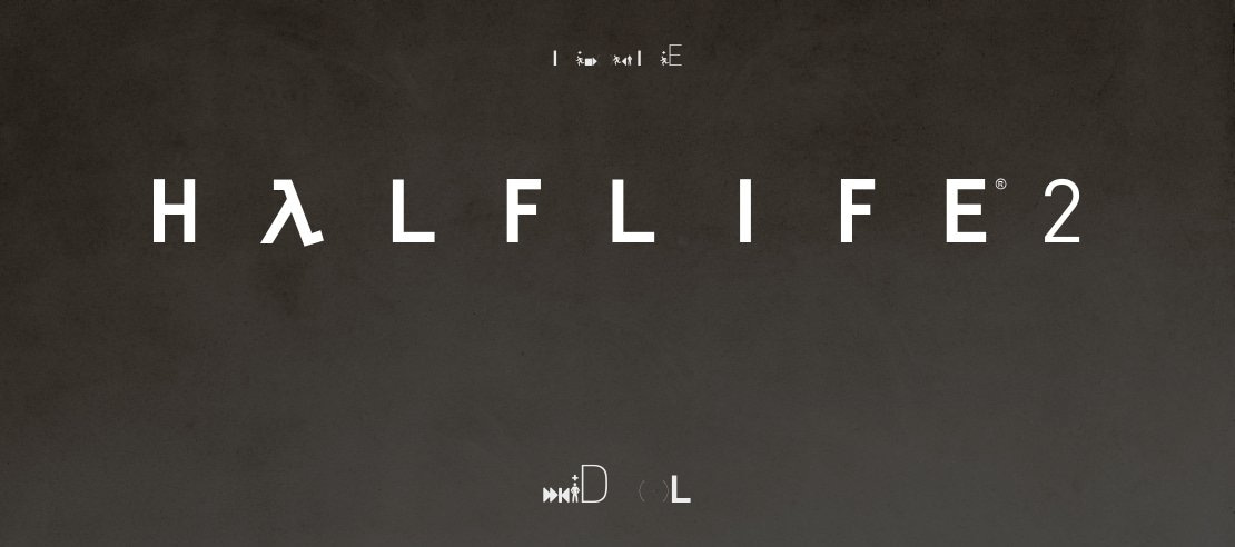HalfLife2 Font