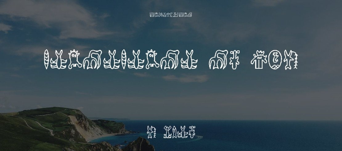 RongoRongo Glyphs Font