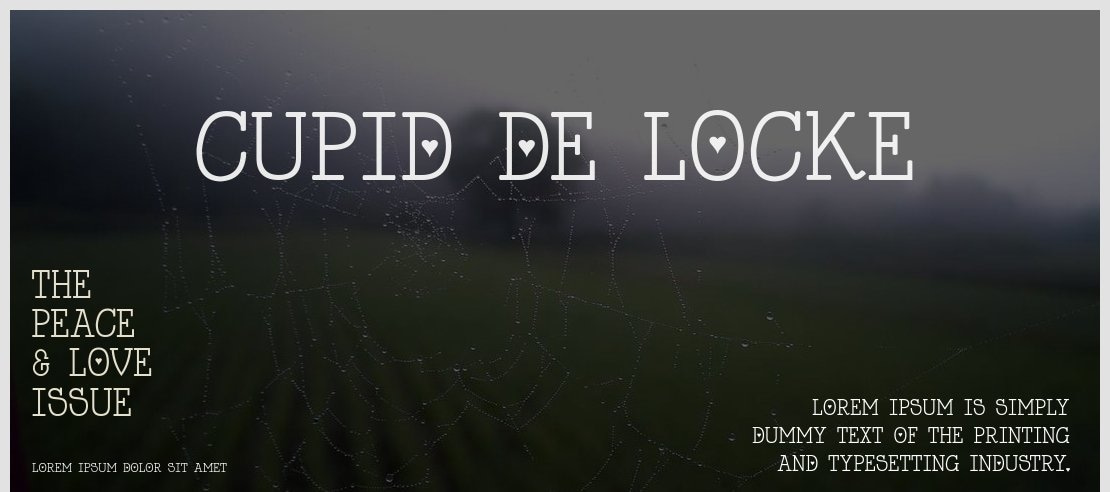 Cupid de Locke Font