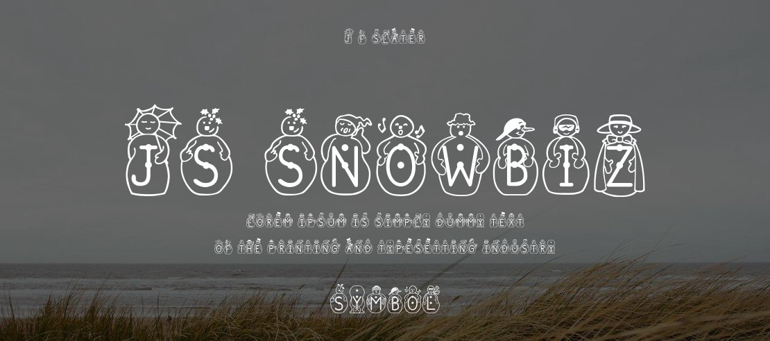 JS Snowbiz Font