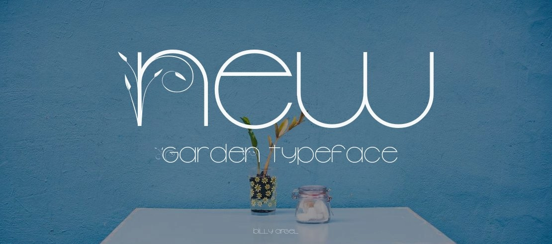 New Garden Font