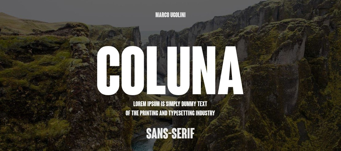 Coluna Font