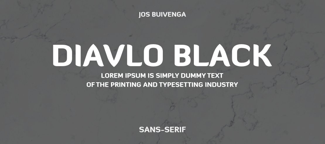 Diavlo Black Font Family