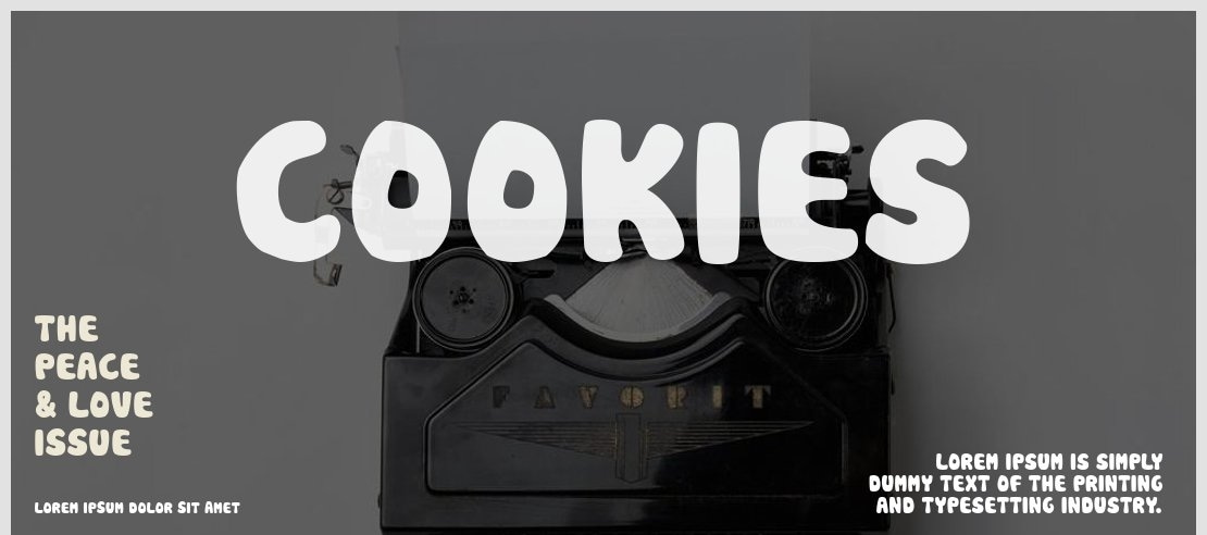 Cookies Font