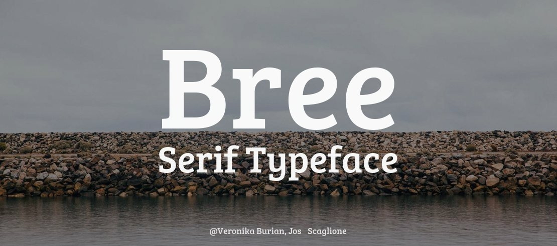 Bree Serif Font Family