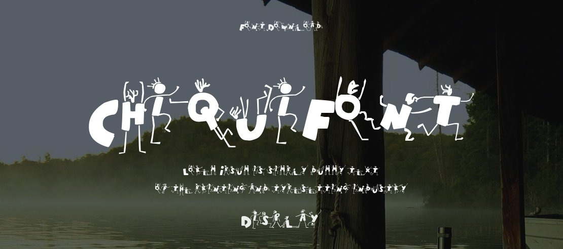 ChiquiFont Font