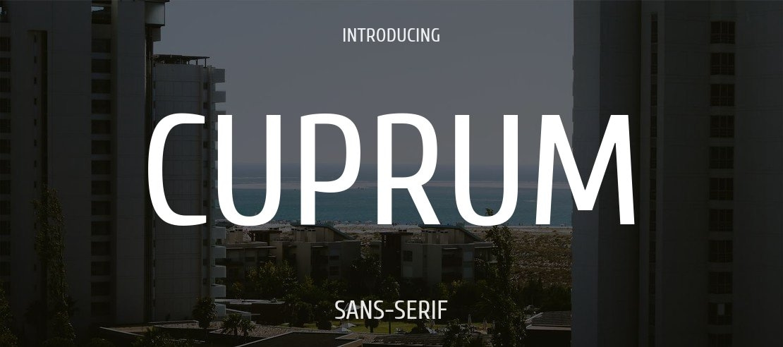 Cuprum Font Family