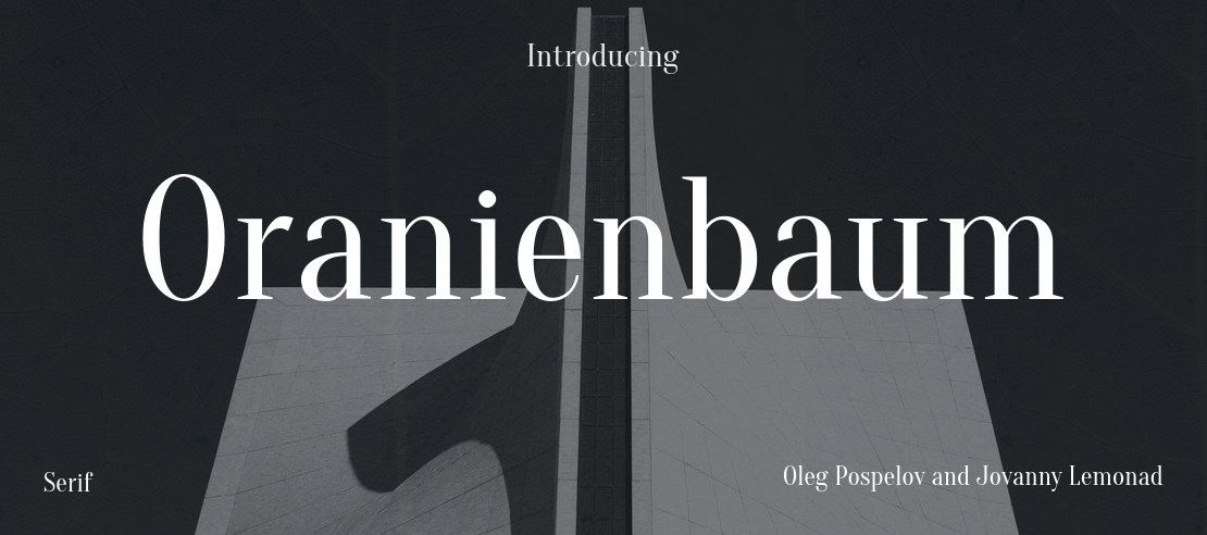 Oranienbaum Font