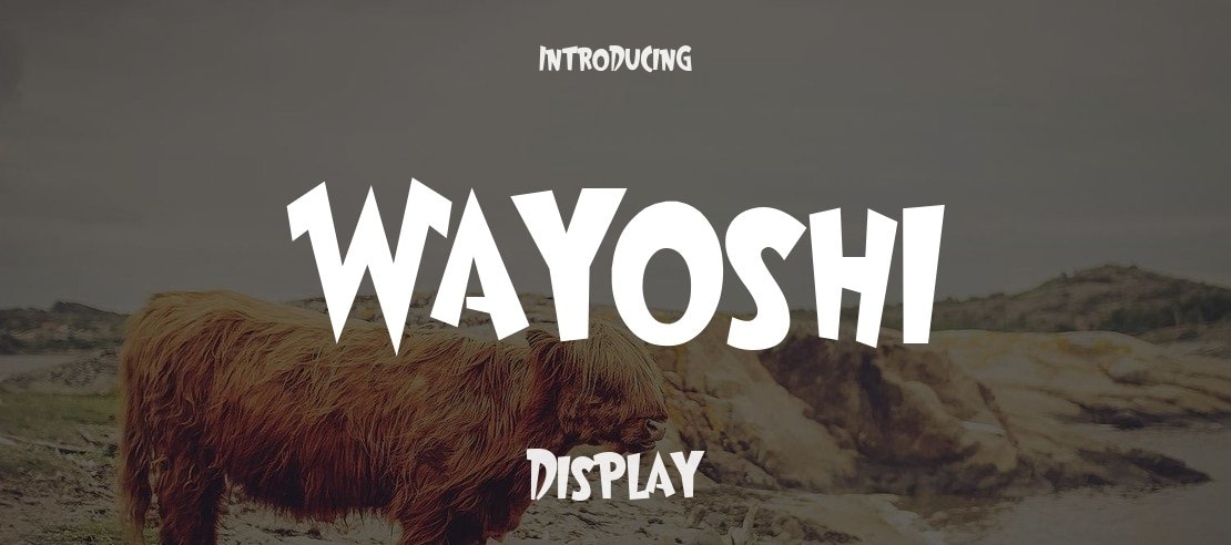 Wayoshi Font