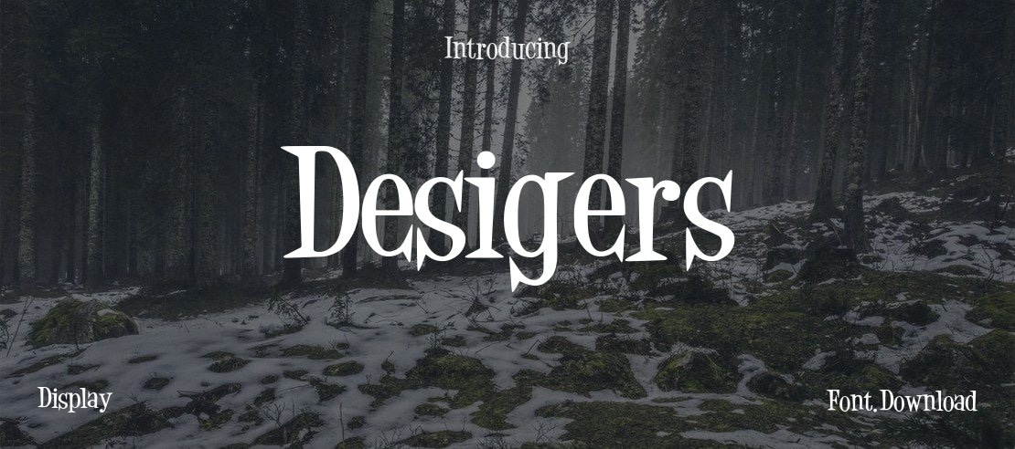 Desigers Font