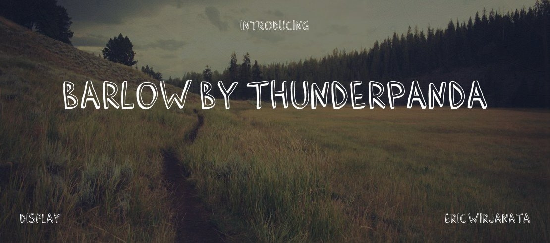 Barlow by Thunderpanda Font Family