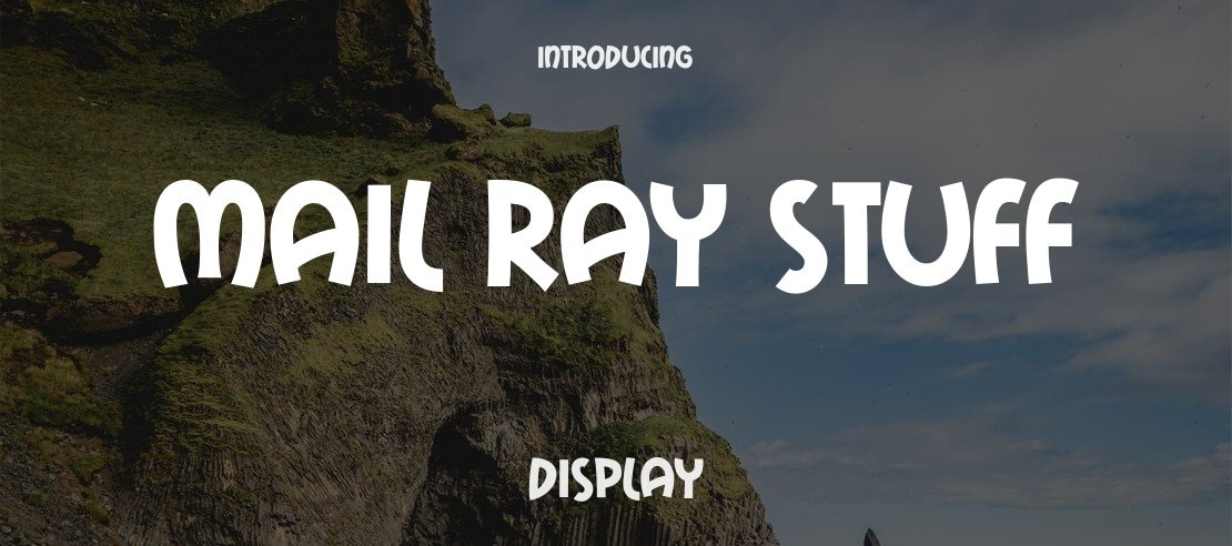 Mail Ray Stuff Font