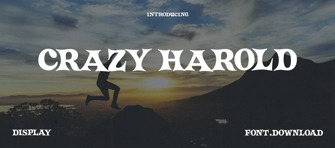 Crazy Harold Font