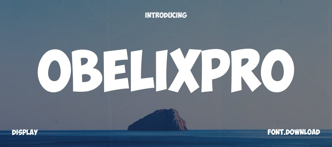 ObelixPro Font Family