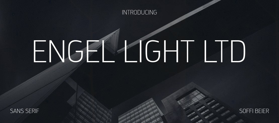 Engel Light ltd Font