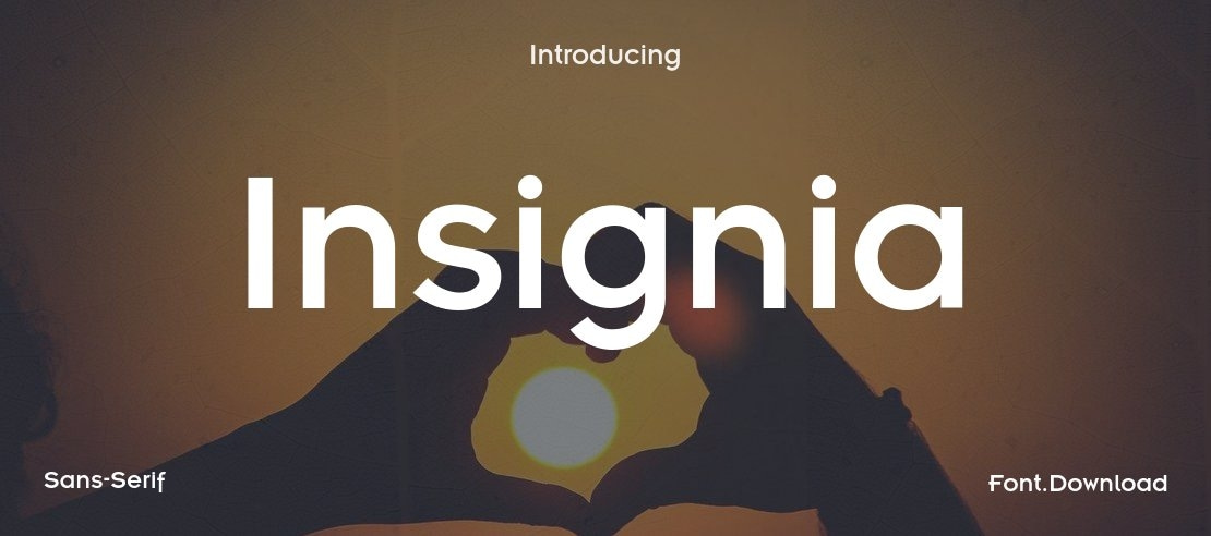 Insignia Font