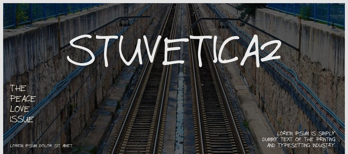 StuVetica2 Font