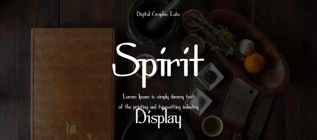 Spirit Font