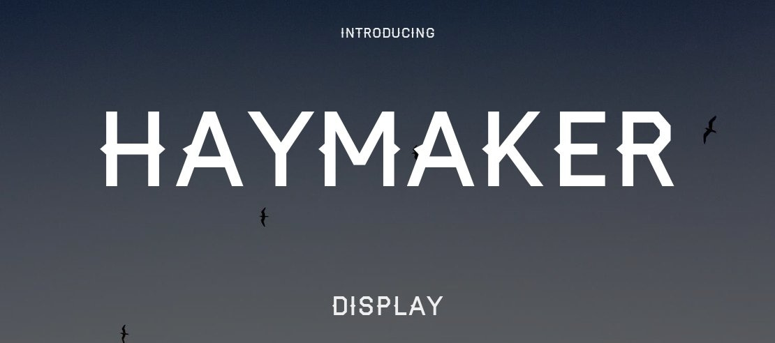 Haymaker Font