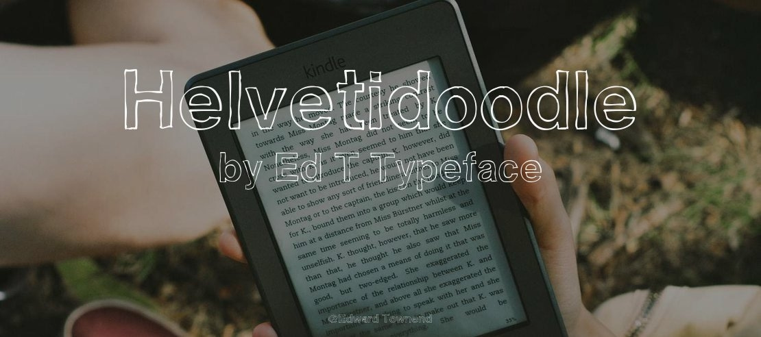 Helvetidoodle by Ed T Font