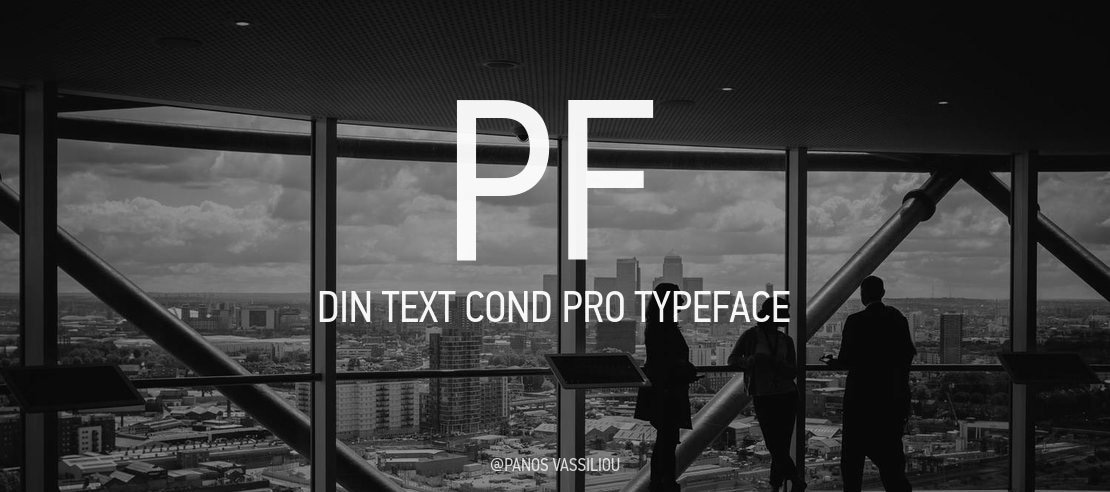 PF Din Text Cond Pro Font Family