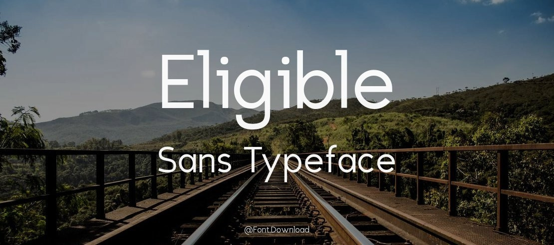 Eligible Sans Font Family