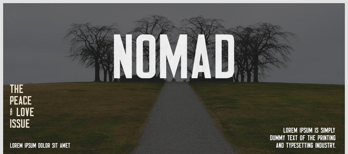 Nomad Font