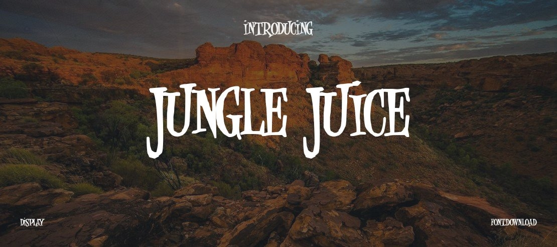 Jungle Juice Font