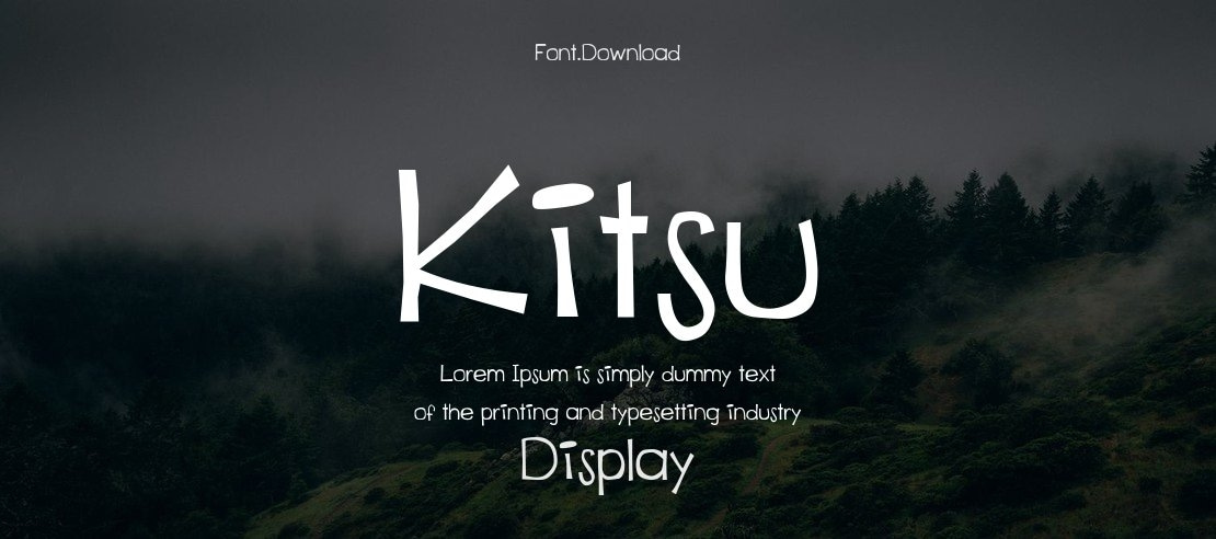 Kitsu Font