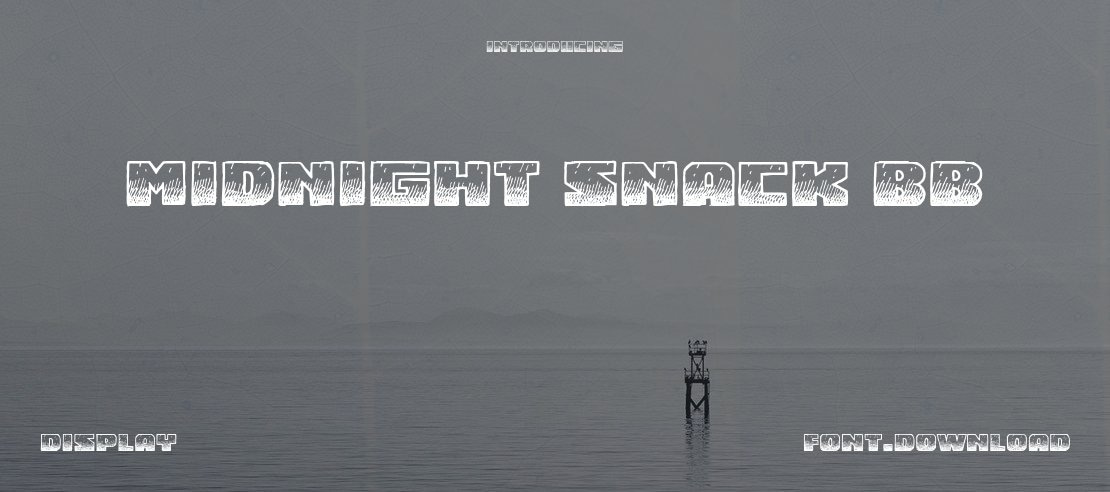 Midnight Snack BB Font