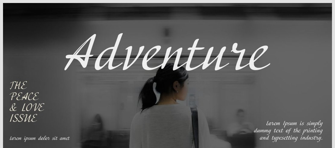 Adventure Font