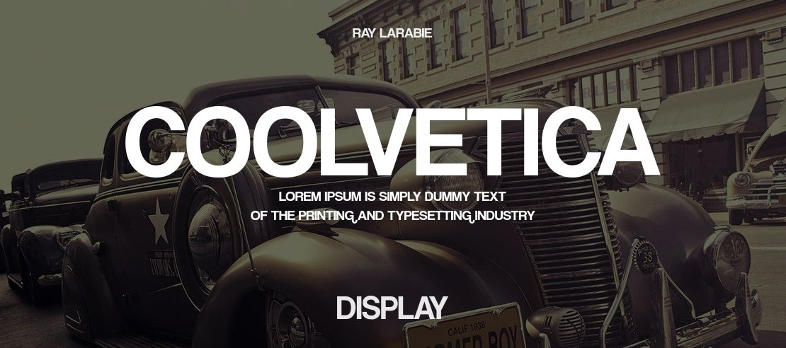 Coolvetica Font