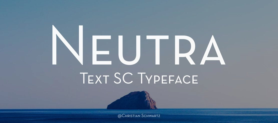 Neutra Text SC Font