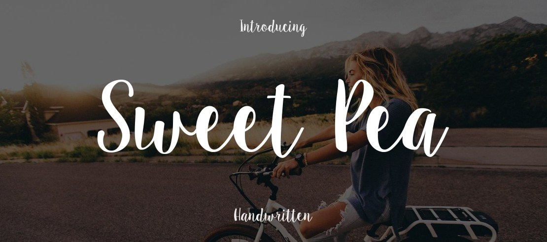 Sweet Pea Font