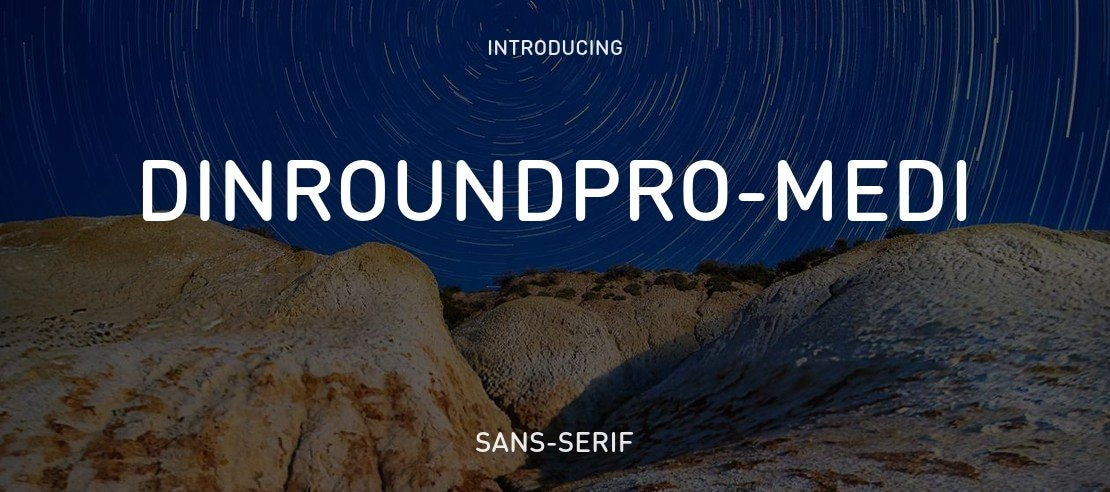 DINRoundPro-Medi Font Family